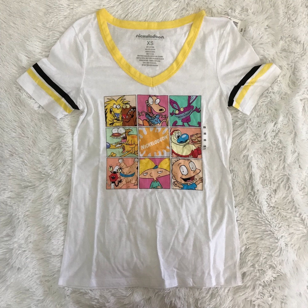 Nickelodeon Cartoon Character T-Shirt